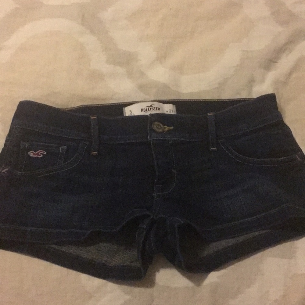 Hollister jean shorts